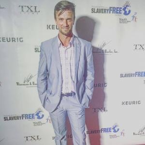 Kent Speakman Attends the Foundation for a Slavery Free World Event in Los Angeles
