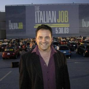 Harrison Held at Paramounts mini cooper premiere for The Italian Job