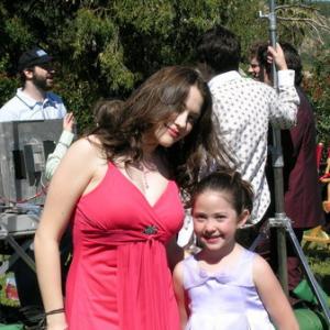 Kat Dennings and Chelsea Smith in The 40 Year Old Virgin 2005