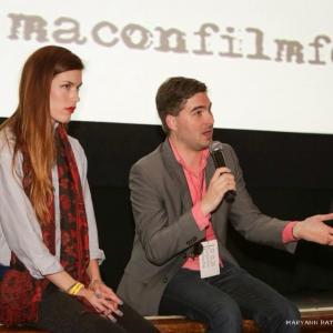QA portion of the Macon Film Festival for Desires of the Heart Director James Kicklighter and Sanna Haynes