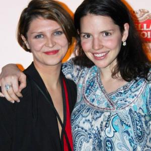 Actress Christina Klessig (left) and actress Laura Butler. Big Apple Film Festival 2014 for the film premieres of Not Guilty and Family on Board.