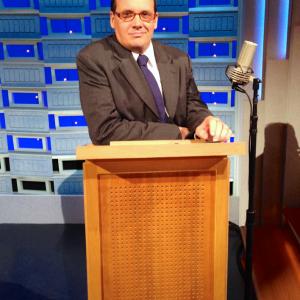 Stand in for Steve Higgins on the Tonight show with Jimmy Fallon