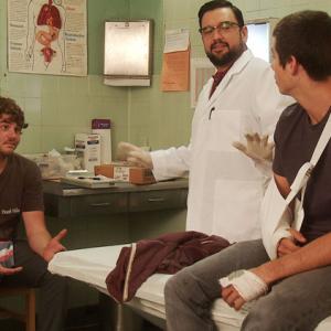 Still of Horatio Sanz and James Pumphrey in High Road (2011)