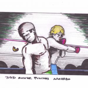 Storyboard art for Choke Artist. Drawn by Stephen Koepfer