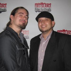 Cory Kastle with Anthony Bruno at an Event for The Fay