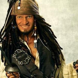 Bobby Looks Comfortable in this Pirates Costume :) Pirates Of the 