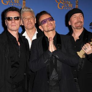 Bono, Adam Clayton, Larry Mullen Jr., The Edge and U2