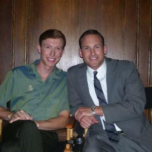 With Chad Gall on set of Magic City
