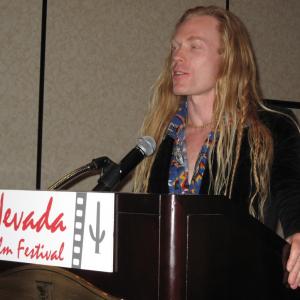 Vancouver Vagabond Heath Tait wins Platinum Reel at the 2009 Nevada International Film Festival.