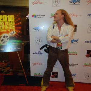 Vancouver Vagabond Heath Tait at the 2010 Las Vegas International Film Festival.