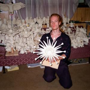 Pictorial Forest rubber animation puppets, pre-paint, Vancouver 1995.