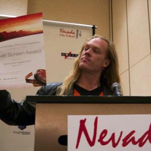 Vancouver Vagabond II wins the Silver Screen Award Nevada Film Festival 2012