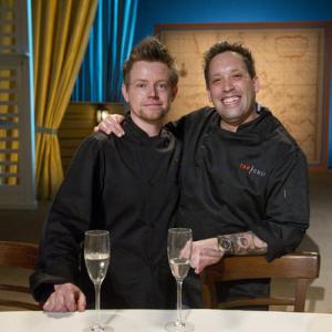 Still of Richard Blais and Michael Isabella in Top Chef 2006