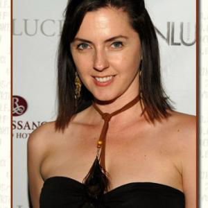 Actor Kristina Hughes attends the unveiling of Spa Luce at Hollywood & Highland in Hollywood, CA.