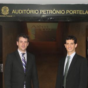Yves Goulart and Marcelo Nigri  Beyond the Light Federal Senate of Brazil Braslia