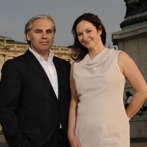 Georg Kindel with his wife Christina ZappellaKindel