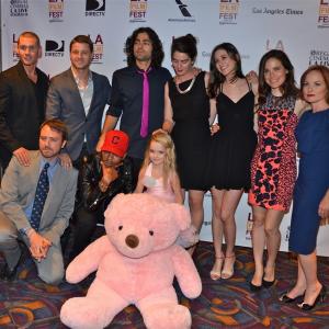 Cast of Goodbye World at LA Film Festival Premiere