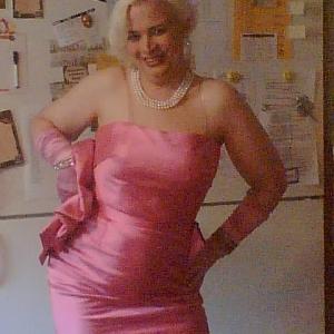 Me preparing for the Magazine shoot as Marilyn for the Seiska magazine May 2010