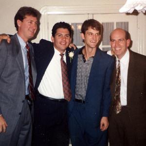 Best friends forever. Left to right, Billy H., Me, David C. and Francis Logiudice.