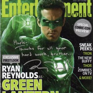 Green Lantern for 10 months in 2010 first unit SFX and Pyro team