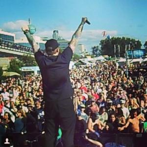 Ditch performing for over 60000 people at Seattle Hempfest 2013