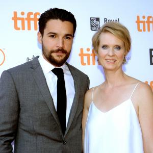 Cynthia Nixon and Christopher Abbott at event of James White 2015
