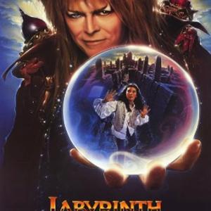 Jennifer Connelly and David Bowie in Labyrinth (1986)