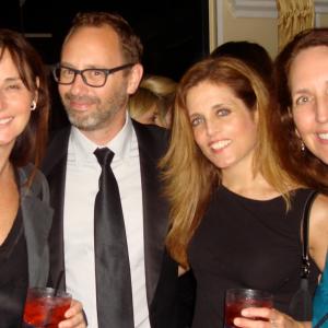 At the opening of the LA Shorts Film Festival, 2010 with Svetlana Cvetko, her husband David and Maria Burton.