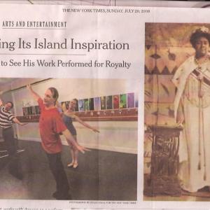 Ken Ludden leads rehearsal for Royal Invitation Homage to the Queen of Tonga ballet