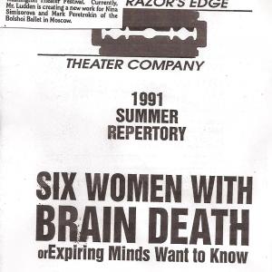 Six Women with Brain Death award winning production Ken Ludden choreographer