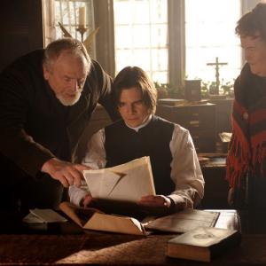 Still of James Cosmo, Hans Matheson and Susan Boyle in The Christmas Candle (2013)