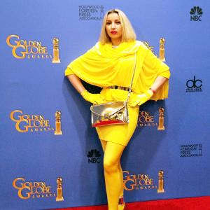 Valeria Goncharova Barrett At the 71st Golden Globe Awards red carpet 2014