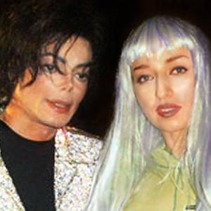 Valeria Goncharova Barrett. Valeria with Michael Jackson, 2001.