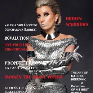 2014 AVANT GARDE magazine November Issue on the cover and feature