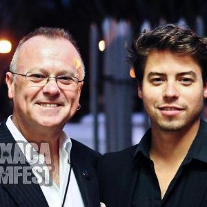 Kristian Hodko and Ron Leach, main Judging Panel for 2012 Oaxaca International Film Festival.