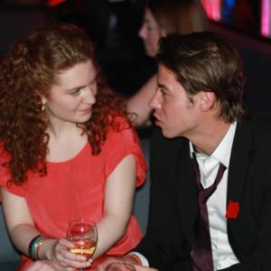 Sarah Levesque and Kristian Hodko at the 2012 Jutra Awards After Party