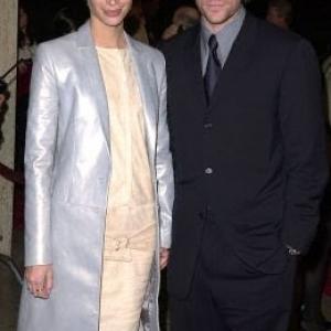 Edward Burns and Christy Turlington at event of 15 Minutes (2001)