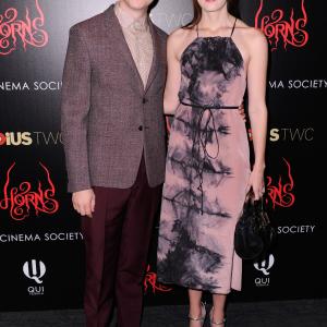 Dane DeHaan and Anna Wood at event of Horns 2013