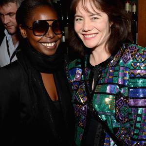 AFI Fests Jacqueline Lyanga and journalist Jada Yuan attend the IMDBs 2013 Cannes Film Festival Dinner Party during the 66th Annual Cannes Film Festival at Restaurant Mantel on May 20 2013 in Cannes France