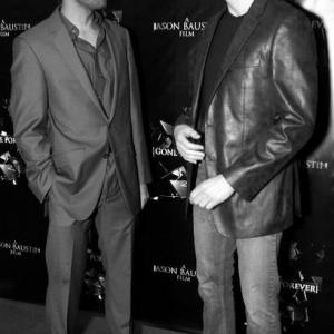 Actors Altorro Prince Black and Michael Alban qv at the premiere of their movie Gone Forever directed by Jason Baustin