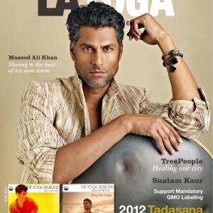 April Issue of LA Yoga Magazine with interview inside.