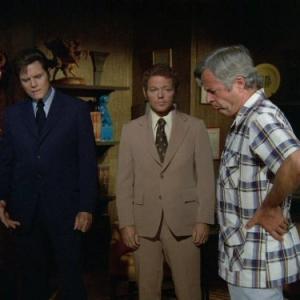 Still of Jack Lord James MacArthur and William Windom in Hawaii FiveO 1968
