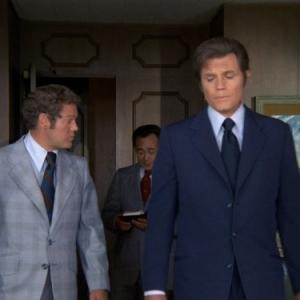 Still of Jack Lord and James MacArthur in Hawaii FiveO 1968