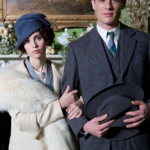 Still of Felicity Jones and James Norton in Cheerful Weather for the Wedding 2012