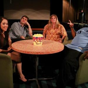 Indie Cinema Showcase PopCorn Gallery Segment from Season 3 (2012) with Host Christina Carmona and Filmmakers Matt Gunter, Elizabeth Anne and Valensky Sylvain