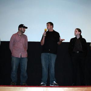 Directors QA on stage at November Enzian Film Slam 2010