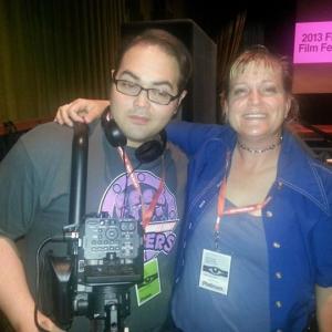 Filmmakers Jay De Los Santos Indie Cinema Showcase and Elizabeth Anne at the 2013 Florida Film Festival
