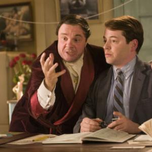 Still of Matthew Broderick and Nathan Lane in The Producers (2005)