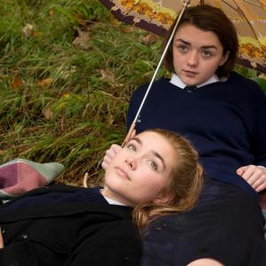Still of Maisie Williams and Florence Pugh in The Falling 2014