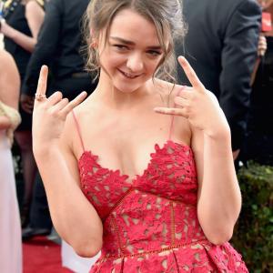 Maisie Williams at event of The 21st Annual Screen Actors Guild Awards (2015)